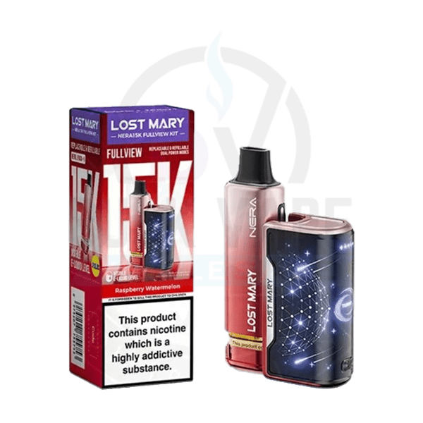 Lost Mary Nera 15K Prefilled Pod Kit - Box of 5 Raspberry Watermelon