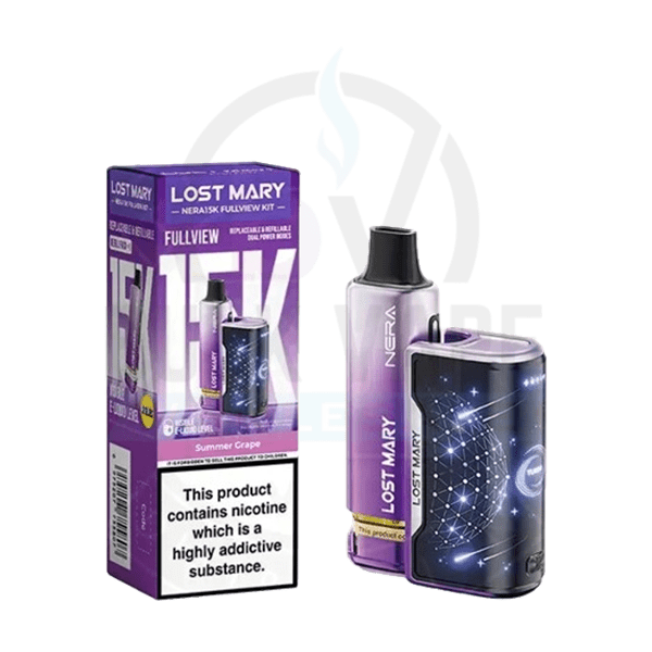 Lost Mary Nera 15K Prefilled Pod Kit - Box of 5 Summer Grape