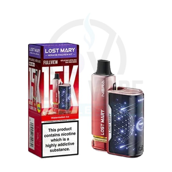 Lost Mary Nera 15K Prefilled Pod Kit - Box of 5 Watermelon Ice