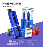 Merakii 3000 Prefilled Pod Vape 4 in 1 Edition - Box of 5 All Stars Edition (4 in 1)