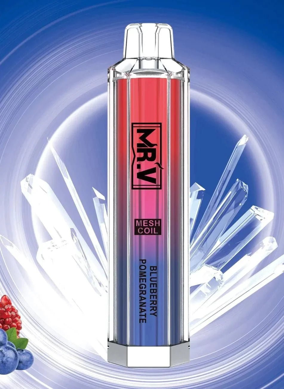 MR.V Crystal 4500 Puffs Disposable Vape Box of 10 - Bulk Vape Wholesale