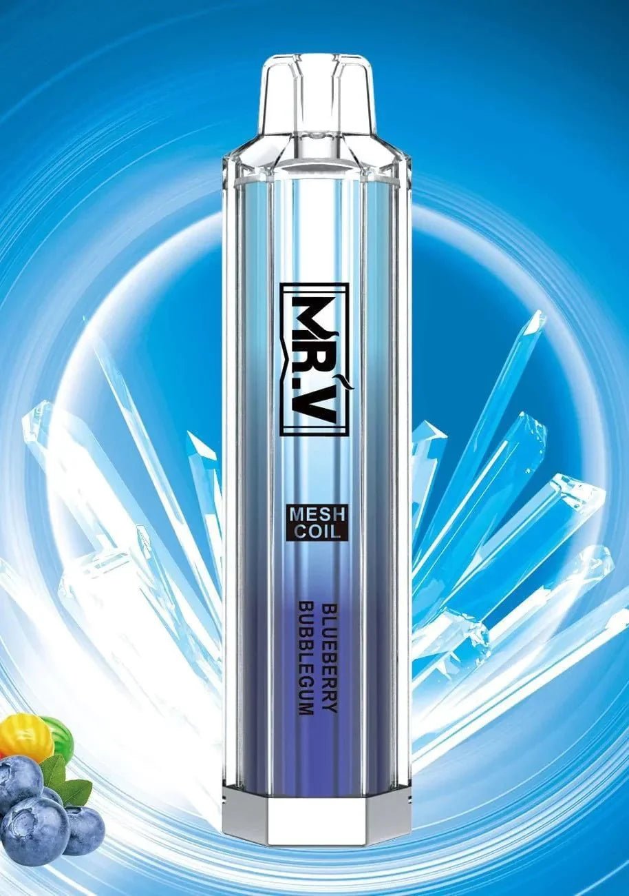 MR.V Crystal 4500 Puffs Disposable Vape Box of 10 - Bulk Vape Wholesale