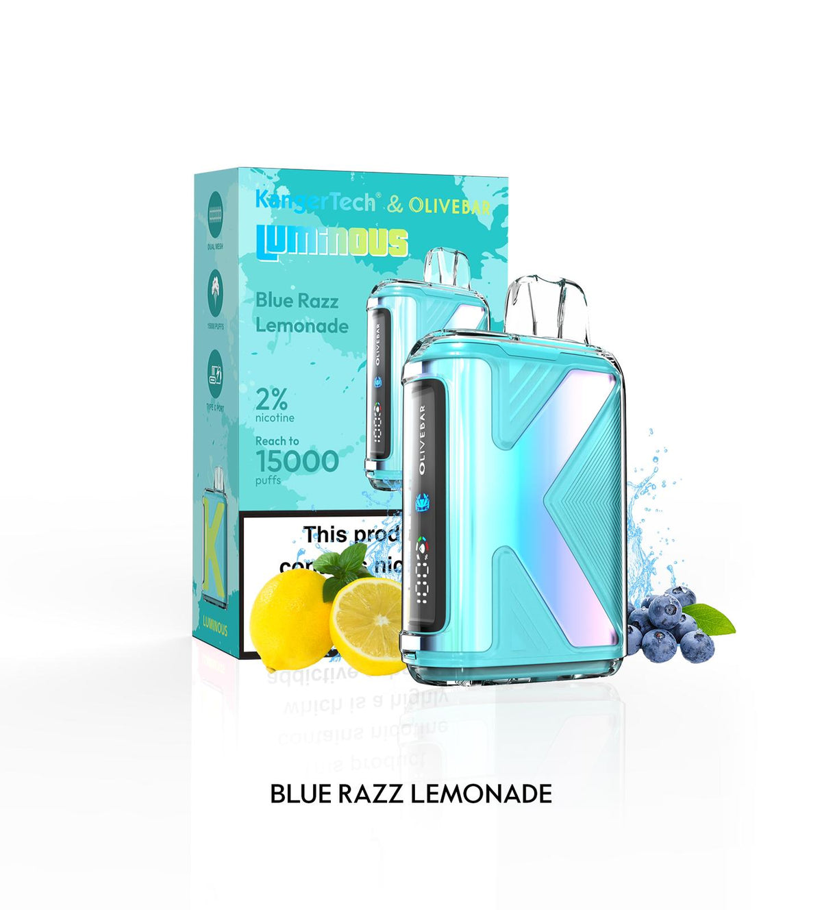 Buy Olive Bar Luminous 15000 Disposable Vape Box of 10 - Bulk Vape Wholesale