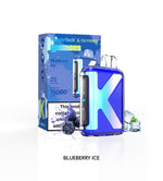 Olive Bar Luminous 15000 Prefilled Vape kit Box of 10 Blueberry Ice