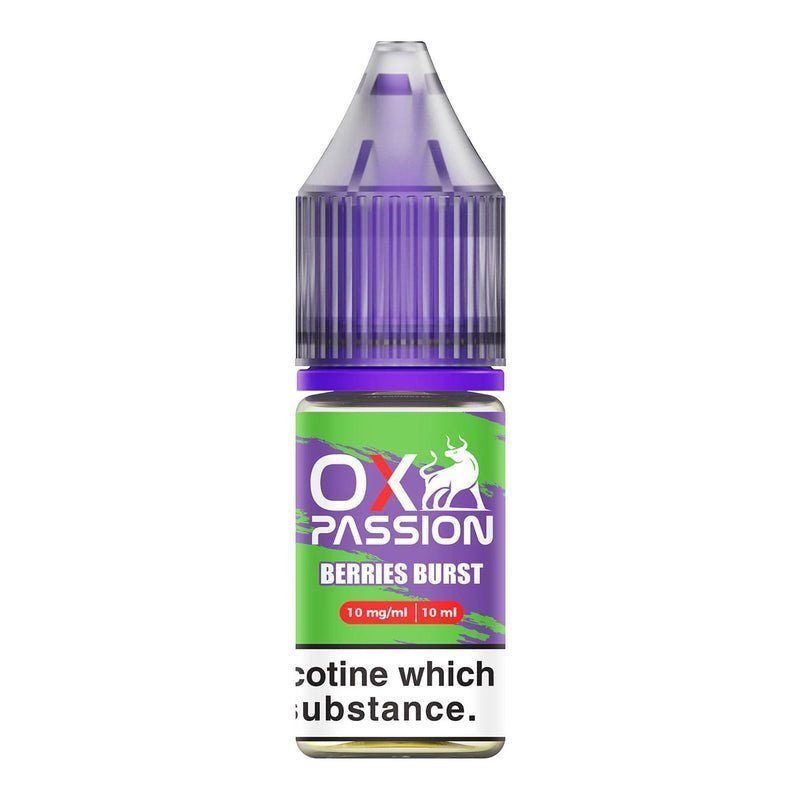 Oxva OX Passion Nic Salt 10ml Box of 10 Berry Burst