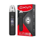 Oxva Xlim Pro 3 Pod Vape Kit Black Leather