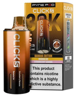 Pyne Pod Click S 30K Replacement Pods Pack of 5 Banana Edition