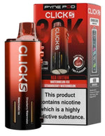 Pyne Pod Click S 30K Replacement Pods Pack of 5 Red Edition
