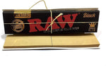 Raw Black Connoisseur Rolling Paper King Size 24 Booklets