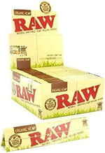 Raw Organic Hemp Rolling Paper King Size 50 Booklets of 32 Sheets