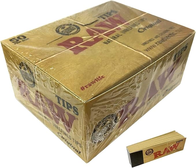 Raw Original Tips 50 Booklet of 50 Sheets