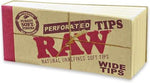 Raw Wide Tips 50 Booklets of 50 Sheets