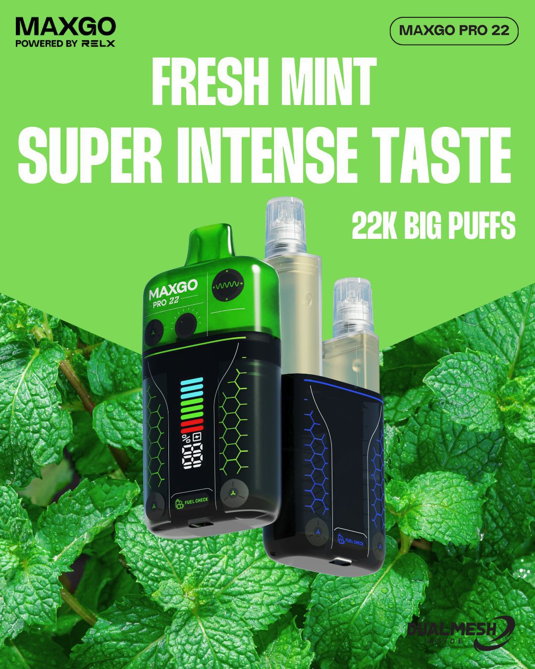 RELX Maxgo 22k Disposable Vape Box of 5 - Bulk Vape Wholesale