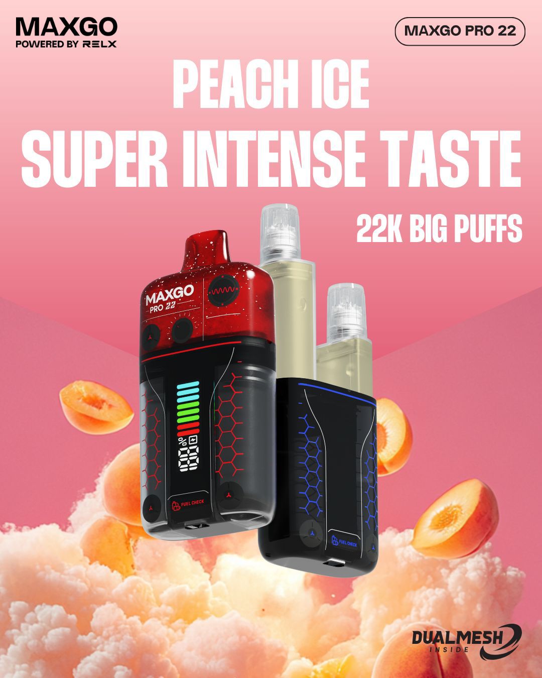 RELX Maxgo 22k Disposable Vape Box of 5 - Bulk Vape Wholesale