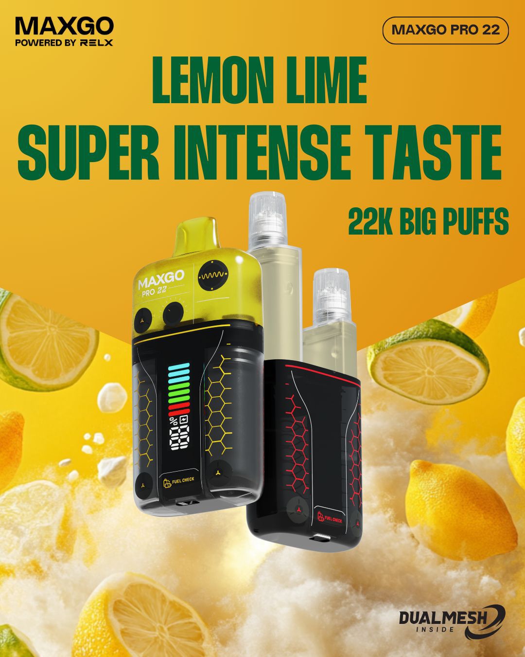 RELX Maxgo 22k Disposable Vape Box of 5 - Bulk Vape Wholesale