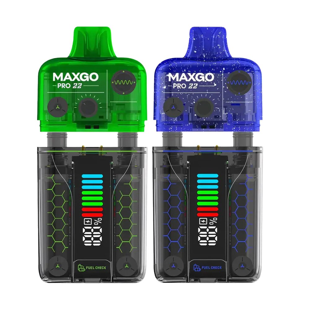 RELX Maxgo 22k Prefilled Pod Vape Kit Box of 5 Blueberry Sour Raspberry