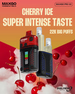 RELX Maxgo 22k Prefilled Pod Vape Kit Box of 5 Cherry Ice