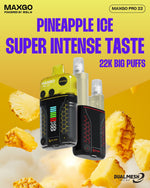 RELX Maxgo 22k Prefilled Pod Vape Kit Box of 5 Pineapple Ice