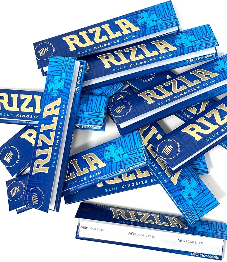 Rizla Blue Rolling paper King Size 50 Booklets