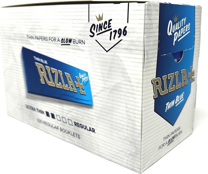 Rizla Blue Rolling Paper Regular 100 Booklets