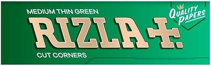 Rizla Green Rolling Paper Regular 100 Booklets