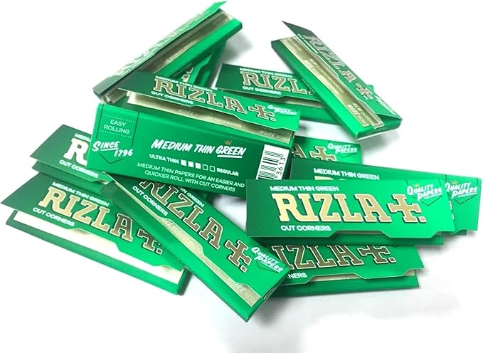 Rizla Green Rolling Paper Regular 100 Booklets