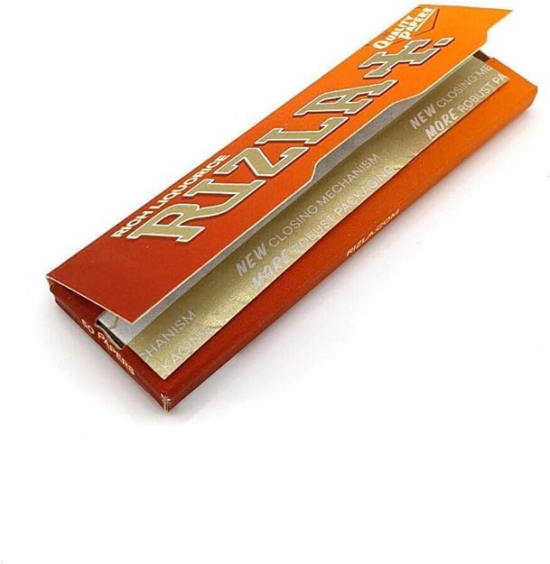 Rizla Liqourice Rolling Regular 100 Booklets