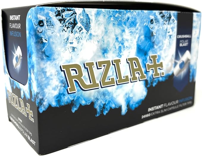 Rizla Polar Blast Crushball Filter Tips Pack of 24