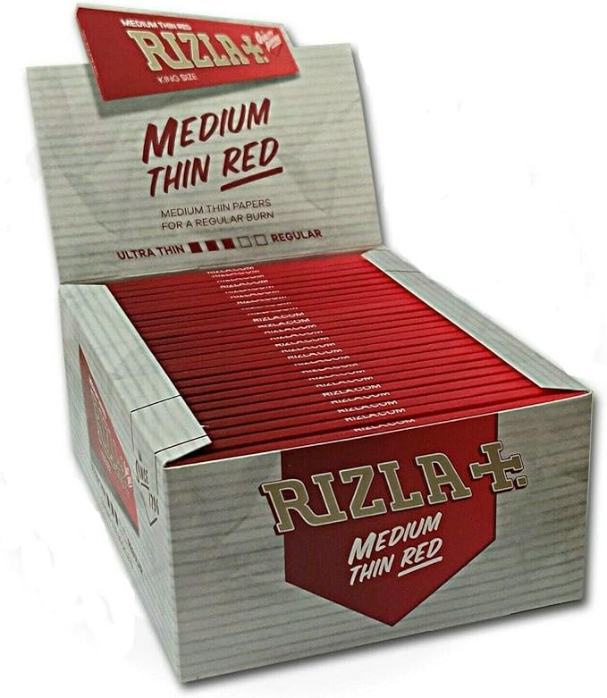 Rizla Red Rolling Paper King Size 50 Booklets