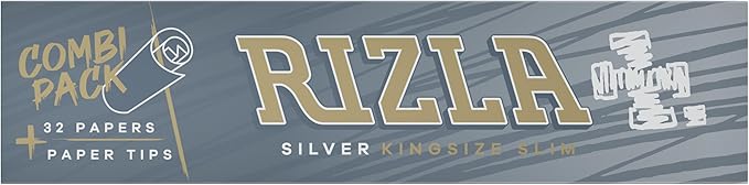 Rizla Silver Rolling Combi Paper King Size 24 Booklets