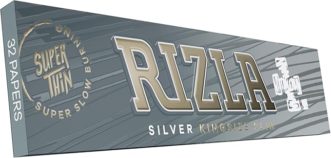 Rizla Silver Rolling Paper King Size 50 Booklets
