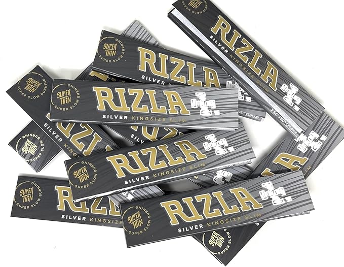 Rizla Silver Rolling Paper King Size 50 Booklets