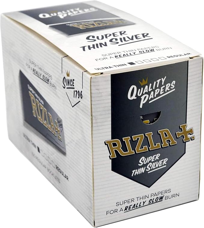 Rizla Silver Rolling Paper Regular 100 Booklets