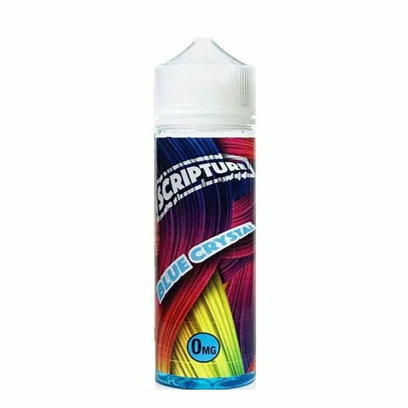 Scripture 100ml E- Liquid Blue Crystal