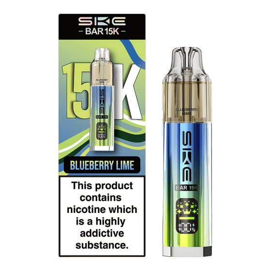 Ske Bar 15k Prefilled Pod Vape Kit - Pack of 5 Blueberry Lime