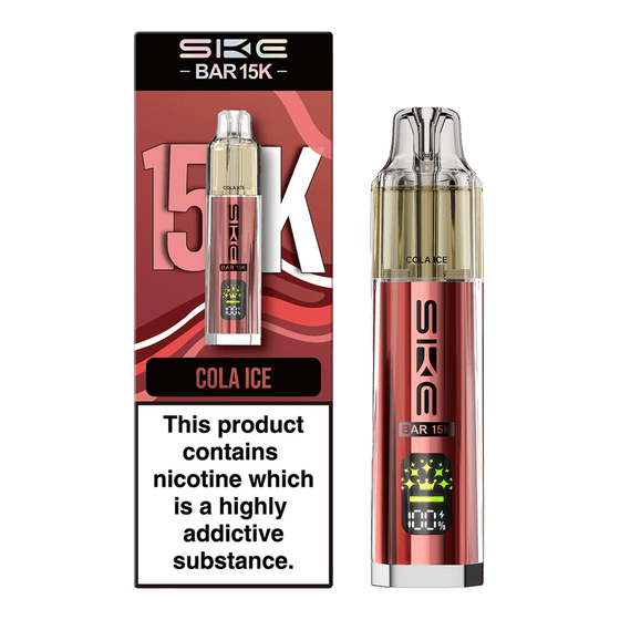 Ske Bar 15k Prefilled Pod Vape Kit - Pack of 5 Cola Ice