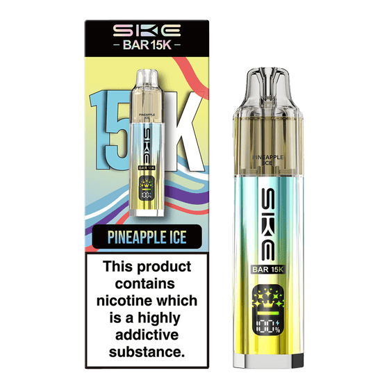 Ske Bar 15k Prefilled Pod Vape Kit - Pack of 5 Pineapple Ice