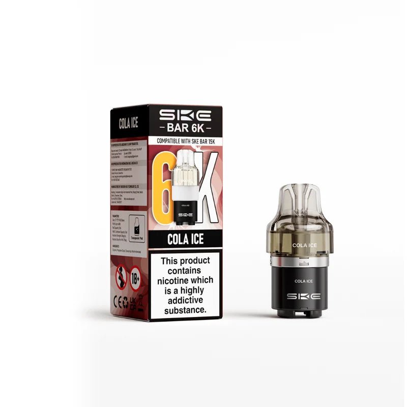 SKE Bar 6K Refill Pods - Pack of 5 Cola Ice