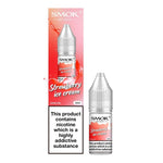 Smok Nic Salts 10ml E - liquids Box of 10 Strawberry Ice Cream