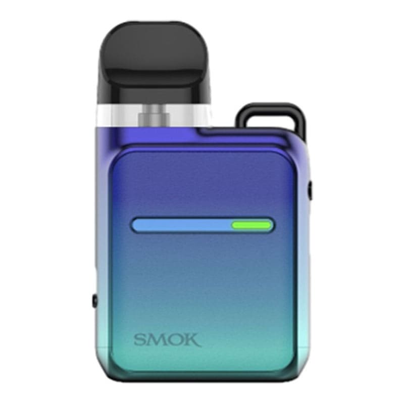 Smok Novo 4 Master Box Pod Vape Kit Leather Cyan Blue