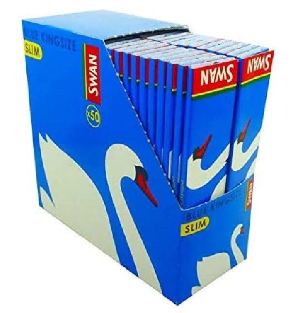 Swan Blue Rollling Paper King Size 50 Booklets