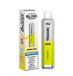 The Crystal Bling 6000 Prefilled Pod Vape - Box of 10 Rocky Candy Orange (14.99)