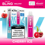 The Crystal Bling Max 10000 Prefilled Vape Pod Kit Box of 5 Cherry Ice