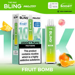 The Crystal Bling Max 10000 Prefilled Vape Pod Kit Box of 5 Fruit Bomb