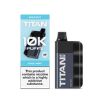 Titan 10K Puffs Disposable Vape Pod Kit Box of 5 Cool Mint
