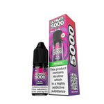 Ultimate 5000 Nic Salt 10ml E - Liquid Box of 10 Blackberry Strawberry Blueberry