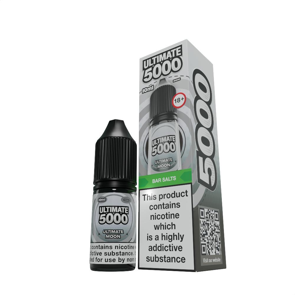Ultimate 5000 Nic Salt 10ml E - Liquid Box of 10 Ultimate Moon