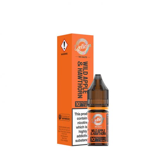 Vaporesso Deliciu Nic Salts 10ml E - liquids Box of 10 Wild Apple & Howthron
