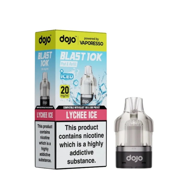 Vaporesso Dojo Blast 10K Prefilled Pods ( Pack of 5) Lychee Ice