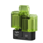Vylo Duo 35k Prefilled Pods Box of 5 Pear Apple R'Berries/Lemon Apple